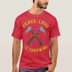 Camiseta Gracioso Ax Throwing Expert Gira Lumberjack