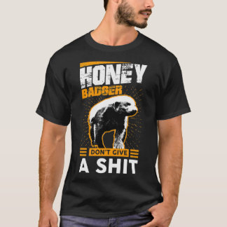 Camiseta Gracioso Badger Donx27t Dar un Sht gráfico