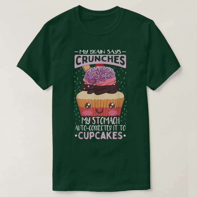 Camiseta Gracioso Baking Cupcake Cita Baking Cupakes Lover (Diseño del anverso)