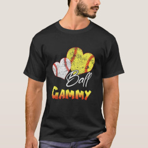 Camiseta Gracioso Ball Gammy Softball Béisbol Regalos de bé