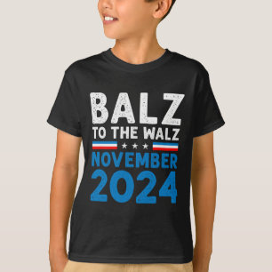 Camiseta Gracioso Balz Para El Walz Kamala Harris Tim Walz