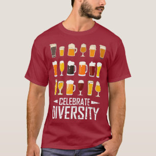 Camiseta Gracioso Bar Bebe Práctica Craft Beer Ale