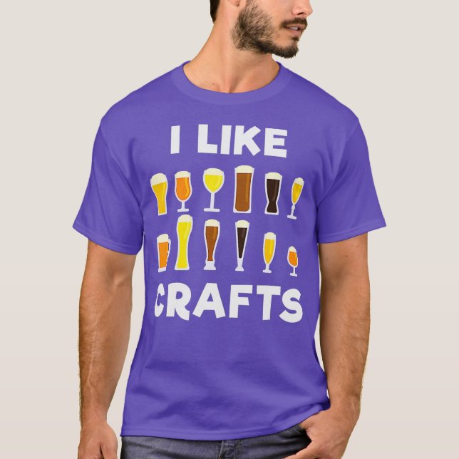 Camiseta Gracioso Bar Bebida Craft Brew Day Ale Hops (Anverso)