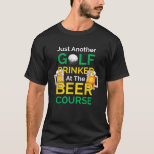Camiseta Gracioso Bebidor De Golf En Beer Cours