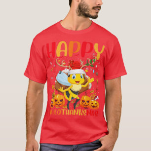 Camiseta Gracioso Bee Lover Happy Bee HelloMas