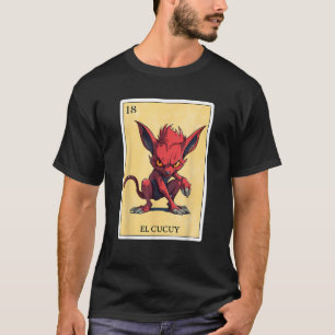 Camiseta Gracioso Bingo Español Mexicano Regalos El Cucuy T