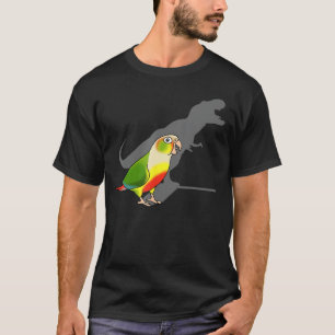 Camiseta Gracioso Birb Memes T-rex sombra Green Cheeap Pine