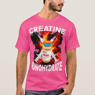 Camiseta Gracioso Bodybuilding Halterofilia Creatina Monohi