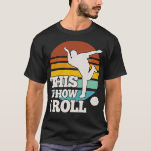 Camiseta Gracioso Bola Así Es Como Pavo El Vintage Bowler T