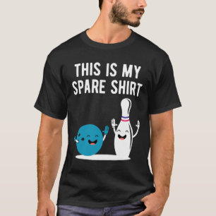 Camiseta Gracioso Boliche Este Es Mi Bolera De Camisas De R