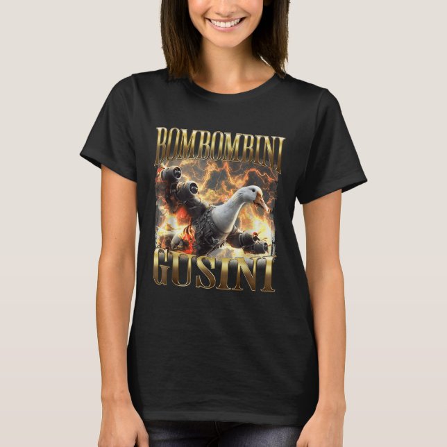 Camiseta Gracioso Bombombini Guzzini - Meme de Brainrot ita (Anverso)