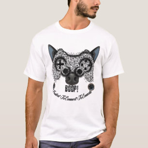 Camiseta Gracioso Boop Juego De La Nariz Boop Dog Nose Cons