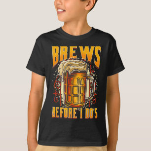 Camiseta Gracioso Booze Matrimonial Antes De Beber Cerveza 