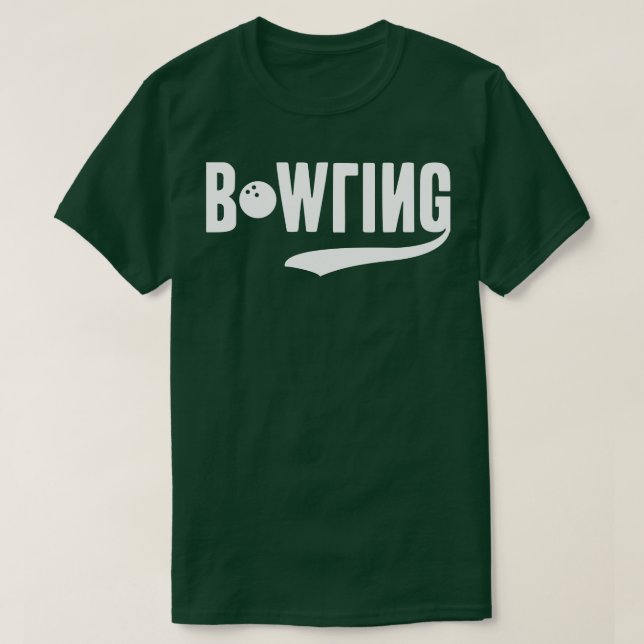 Camiseta Gracioso Bowling (Diseño del anverso)