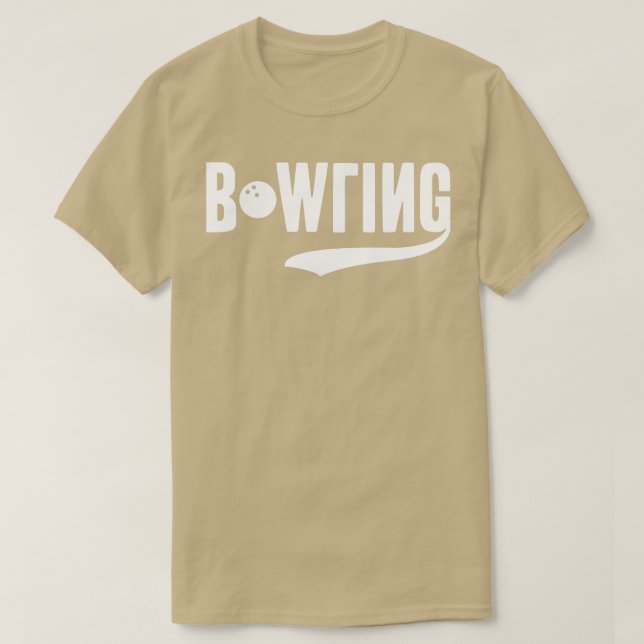 Camiseta Gracioso Bowling (Diseño del anverso)