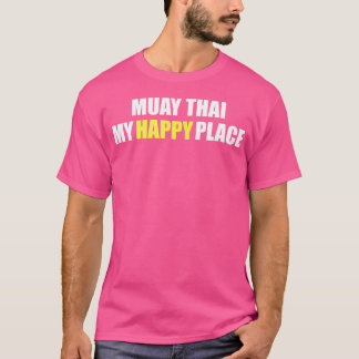 Camiseta Gracioso Boxeo Tailandés Muay Y Kickboxing