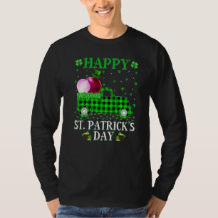Camiseta Gracioso búfalo atado Green Truck Onion St Patrick