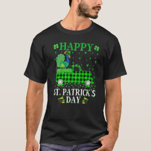 Camiseta Gracioso Búfalo Plaid Green Truck Peacock Bird St 