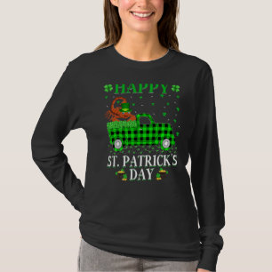 Camiseta Gracioso Búfalo Plaid Green Truck Scorpion St Patr