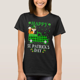 Camiseta Gracioso búfalo trenzado Green Truck Fox St Patric