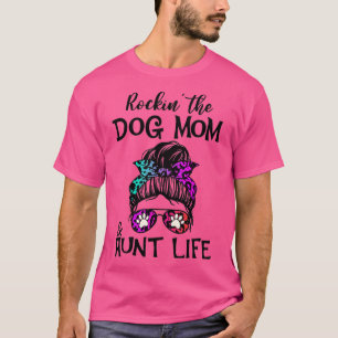 Camiseta Gracioso Bun Rockin La Madre Del Perro Y La Vida D