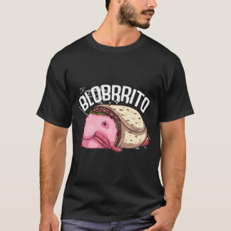 Camiseta Gracioso Burrito De Blobfish Para Hombres Amante D
