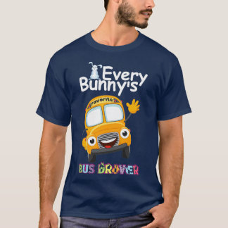 Camiseta Gracioso Cada Conductor De Autobús Favorito De Bun