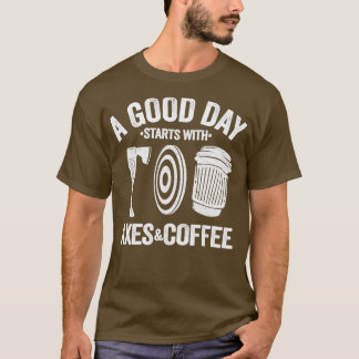 Camiseta Gracioso Café Ax Tirando Cita Regalo Hatchet 1