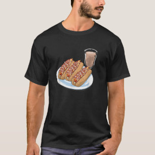 Camiseta Gracioso café caliente Wiener Leche Rhode Island L