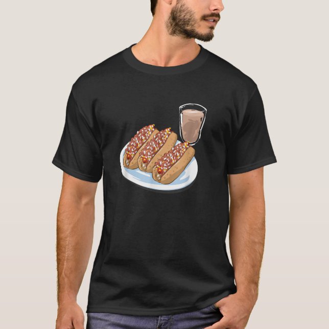Camiseta Gracioso café caliente Wiener Leche Rhode Island L (Anverso)