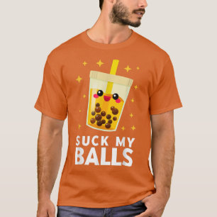 Camiseta Gracioso café Kawaii Bubble Tea Boba