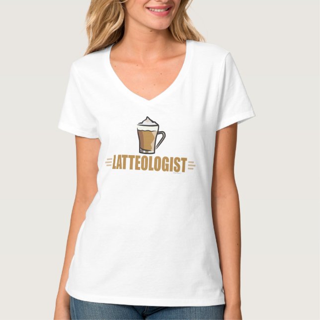 Camiseta Gracioso café latte (Anverso)