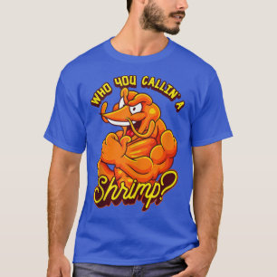 Camiseta Gracioso camaronero Halterofilia Constructor de cu