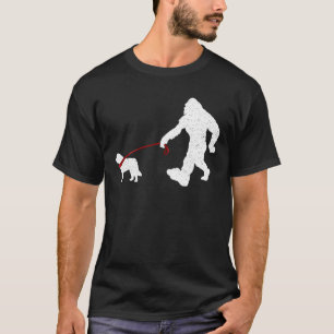 Camiseta Gracioso Caminata Con Regalos De Perro De San Bern