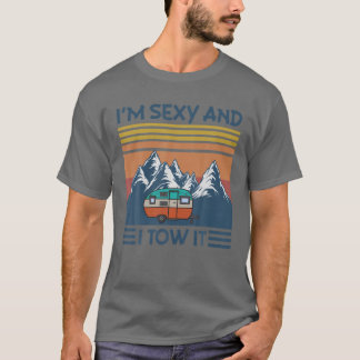 Camiseta Gracioso Camper, soy sexy y lo hago clásico