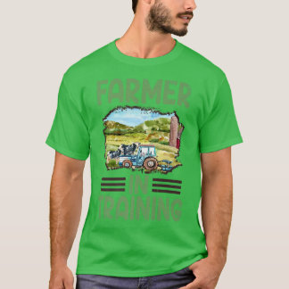 Camiseta Gracioso Campesino De Ideas De Tractores Vintage E