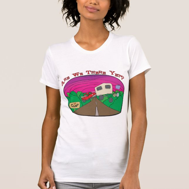 Camiseta Gracioso Camping (Anverso)