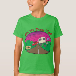 Camiseta Gracioso Camping