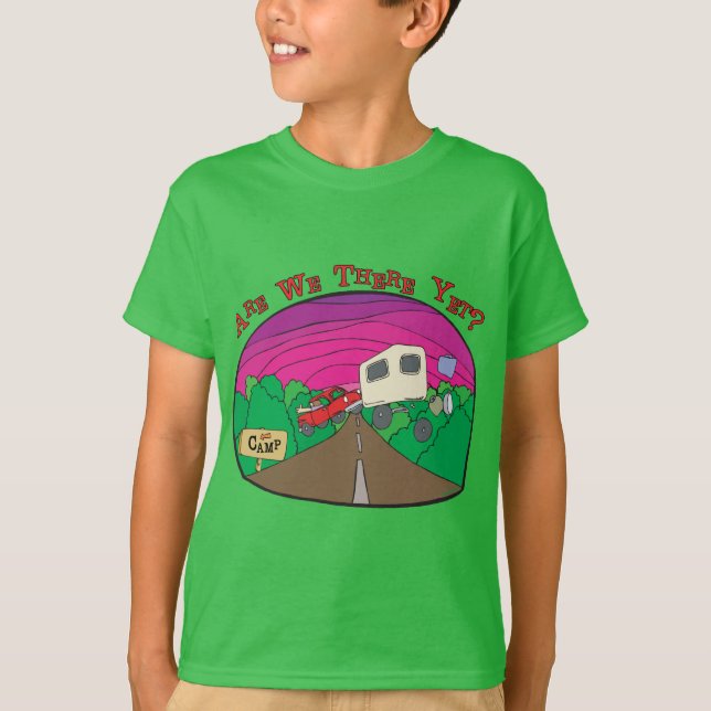 Camiseta Gracioso Camping (Anverso)