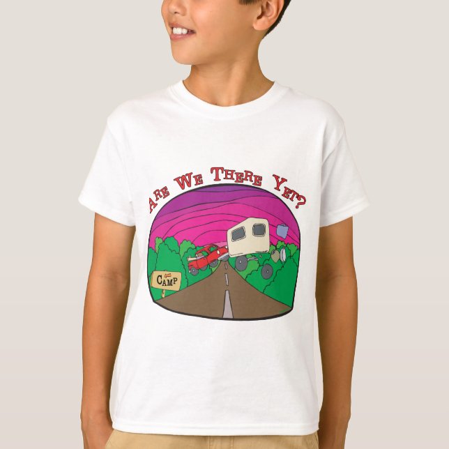 Camiseta Gracioso Camping (Anverso)
