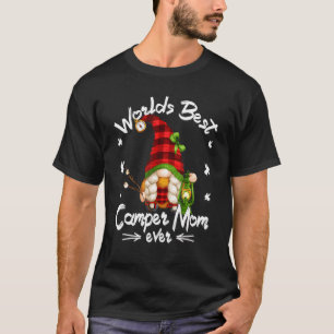 Camiseta Gracioso Camping Abuela Gnome Para Mejor Camper De
