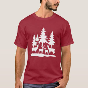 Camiseta Gracioso Camping de Senderismo de verano en un pin