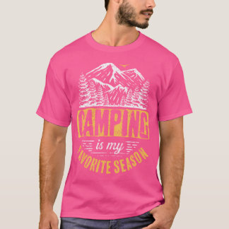 Camiseta Gracioso Camping Lover Camper Camping Al Aire Libr