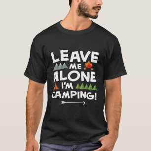 Camiseta Gracioso Camping Regalo Hombres Mujeres Niños Camp