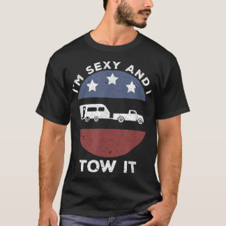 Camiseta Gracioso Camping RV Im Sexy Y Lo Traigo