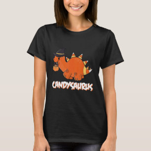 Camiseta Gracioso Candysaurus Candy Dinosaur Halloween Todd