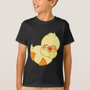 Camiseta Gracioso Cansado Como Pato Amo Patitos Lindos Cita