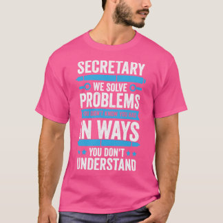 Camiseta Gracioso cargo de Secretario Auxiliar Administrati