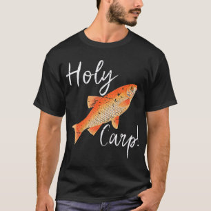 Camiseta Gracioso Carpa Sagrada Pesca Regalo de Pescado