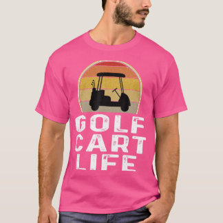 Camiseta Gracioso carrito de golf Vida Golf Golf Club Ret